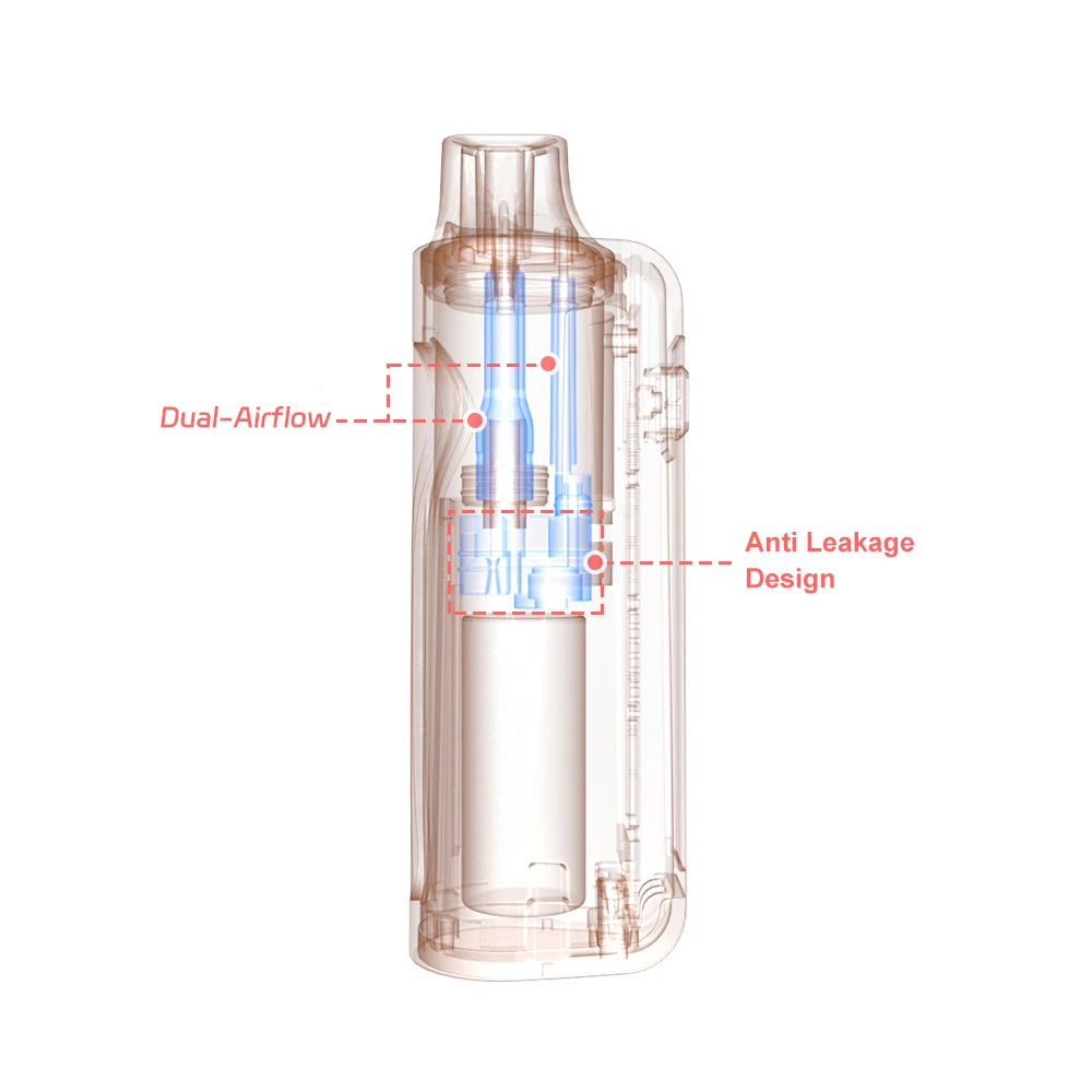 Dual-Airflow  all ceramic disposable vape 